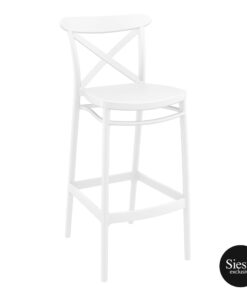 Alternative view of Cross Back Bar Stool 75cm