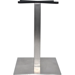 Prague Table Base 450mm SQ S/S