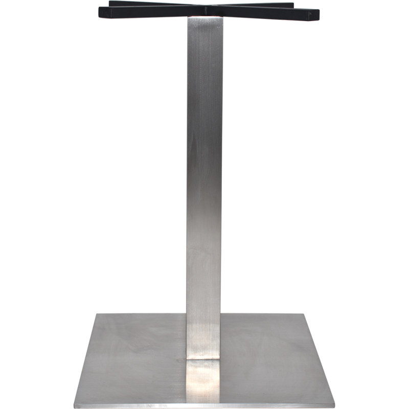 Prague Table Base 450mm SQ S/S