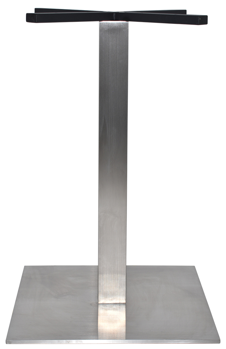 Prague Table Base 450mm SQ S/S