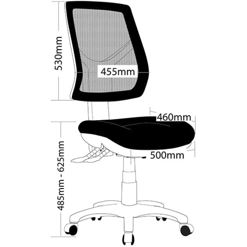Rio Office Chair AFRDI Level 6 - Image 6