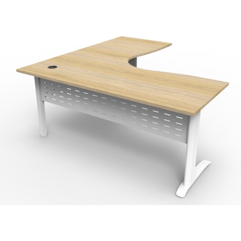 Deluxe Rapid Span Corner Workstation - Image 5