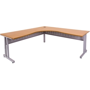 Alternative view of Rapid Span C-Leg Corner Workstation