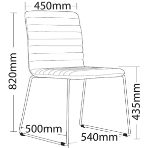 Alternative view of Raven Visitor Chair