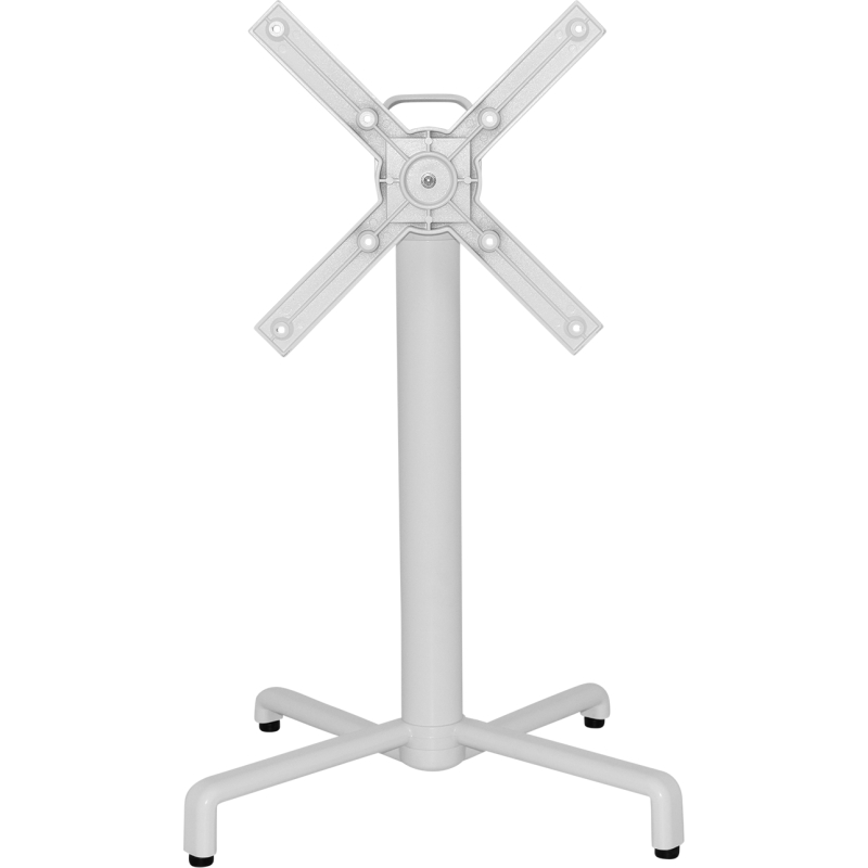 Scudo Folding Table Base White