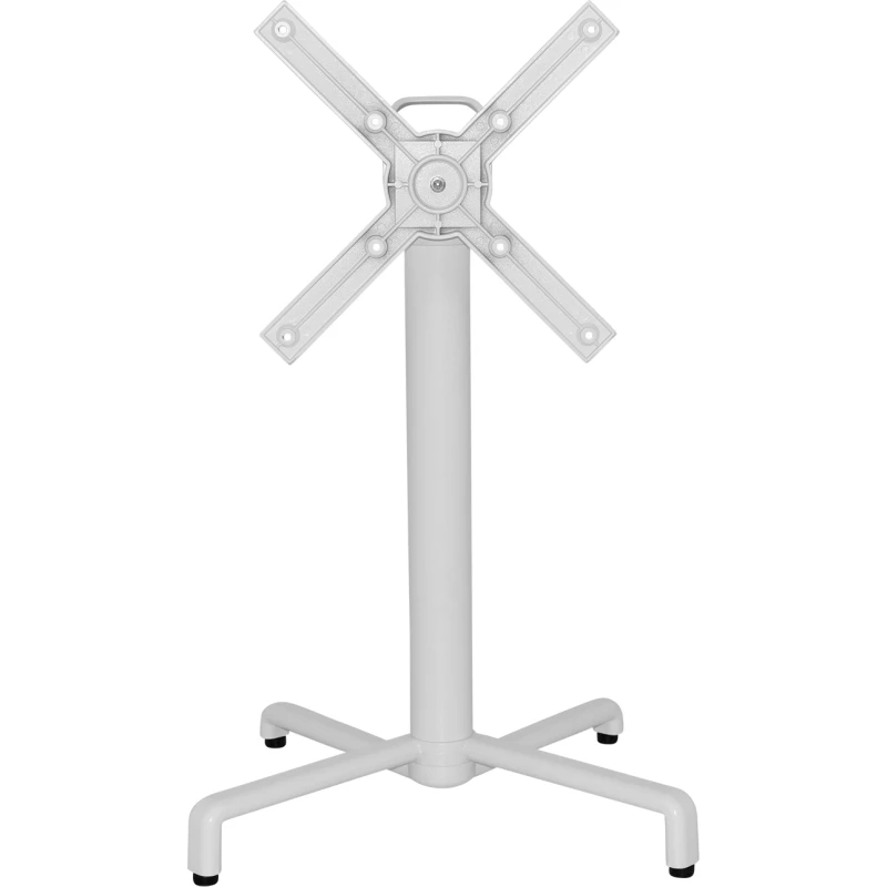 Scudo Folding Table Base White