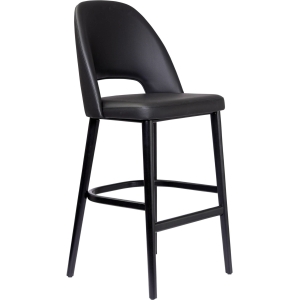 Alternative view of Semifreddo Stool Black Leg