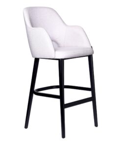 Alternative view of Sorbet Stool Black Leg