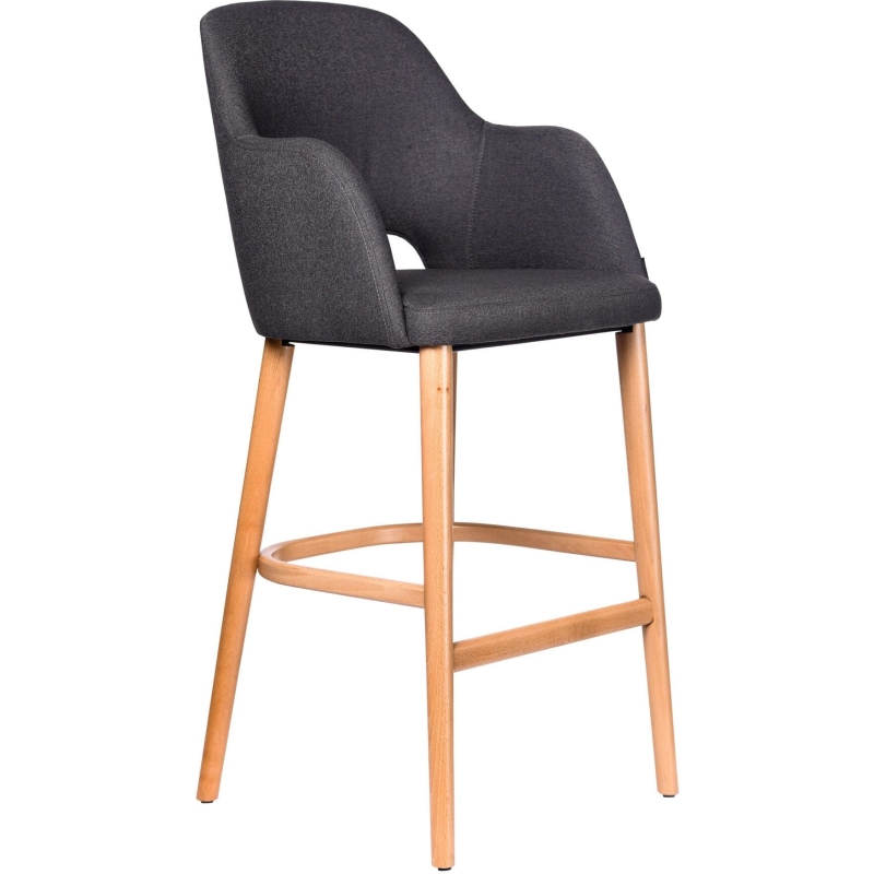 Sorbet Stool Oak Leg - Image 8