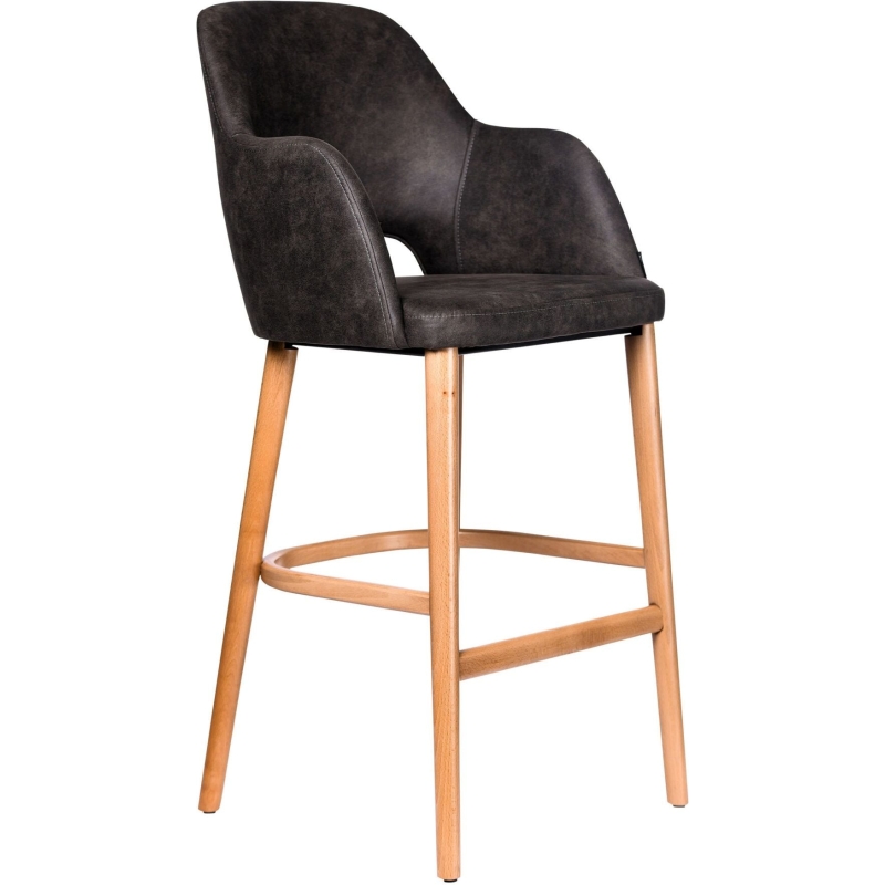 Sorbet Stool Oak Leg - Image 7