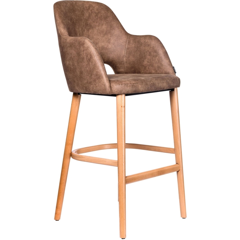 Sorbet Stool Oak Leg - Image 6
