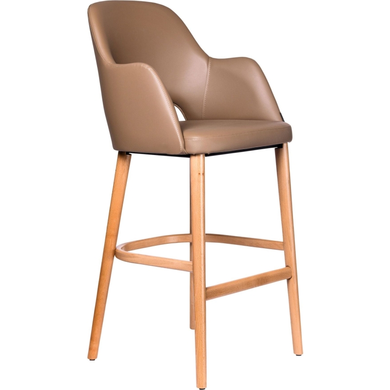 Sorbet Stool Oak Leg - Image 4