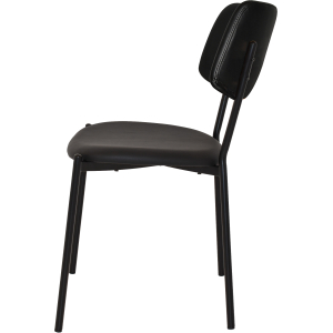 Alternative view of Texas Chair Black Vinyl