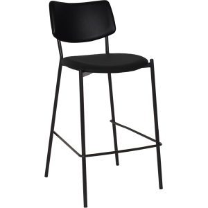 Texas Stool Black Vinyl