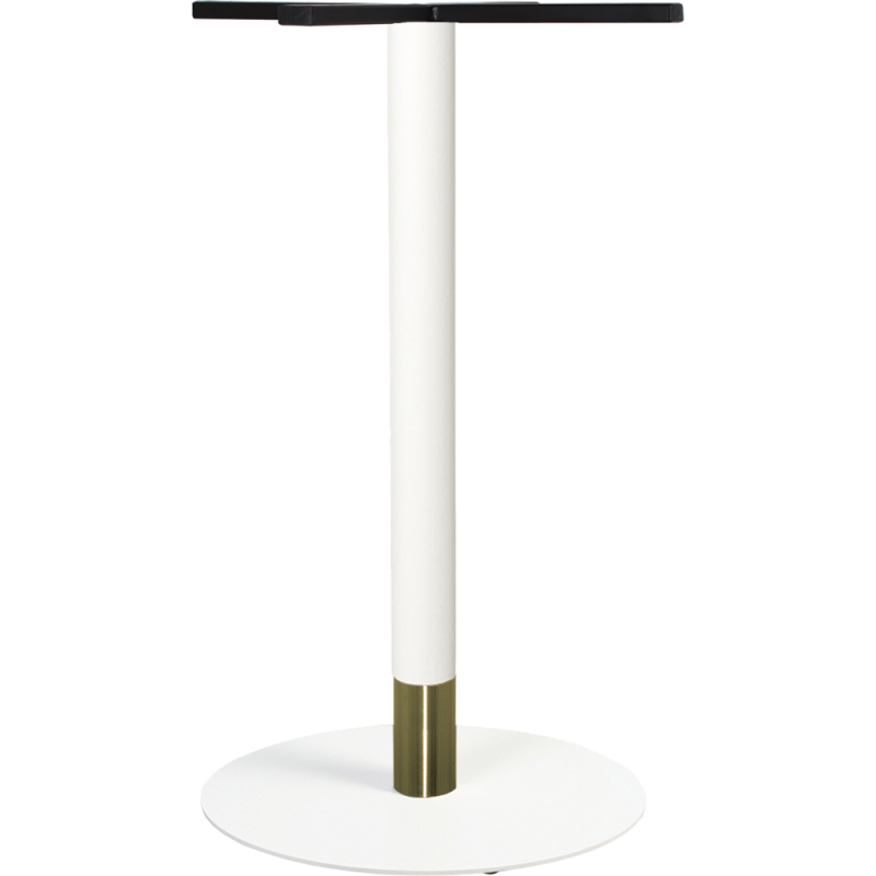 Tivoli Bar Base White White Brass collar 540mm Disc