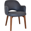 Albury Arm Chair Walnut Timber Leg - Image 12