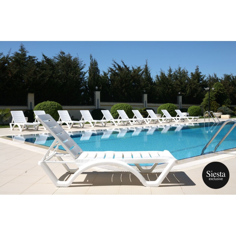 aqua sunlounger 3 piece package with side table