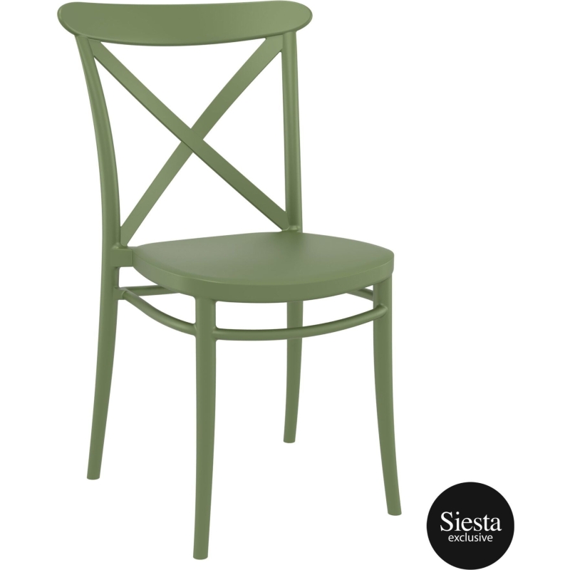 Cross Back Chair - Image 3