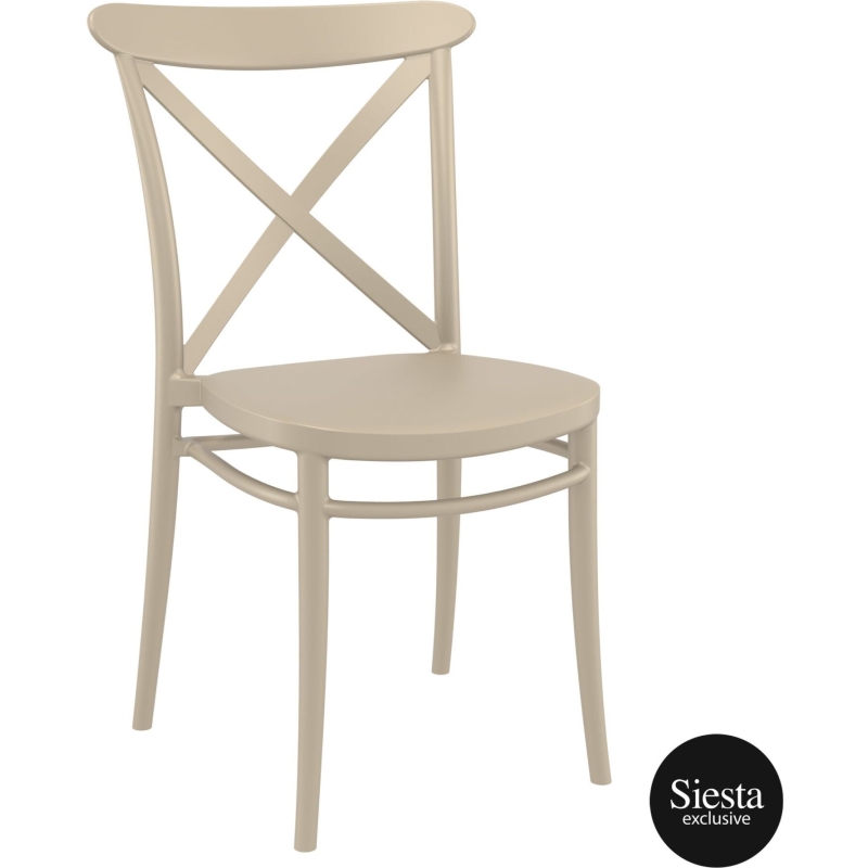 Cross Back Chair - Image 4