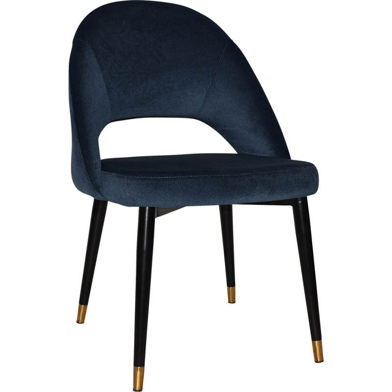 chevron chair brass leg