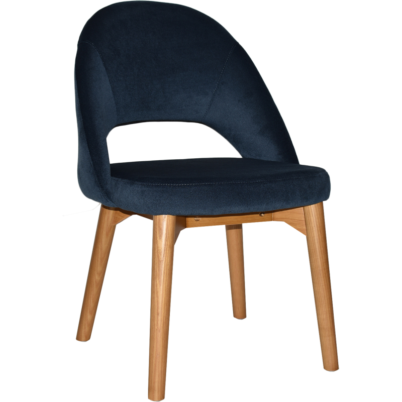 chevron chair oak timber leg