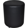 delhi ottoman 400mm round black