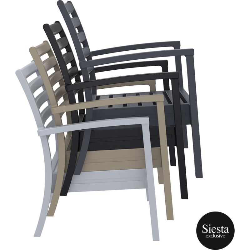 3 piece balcony setting with artemis xl arm chair & ocean side table