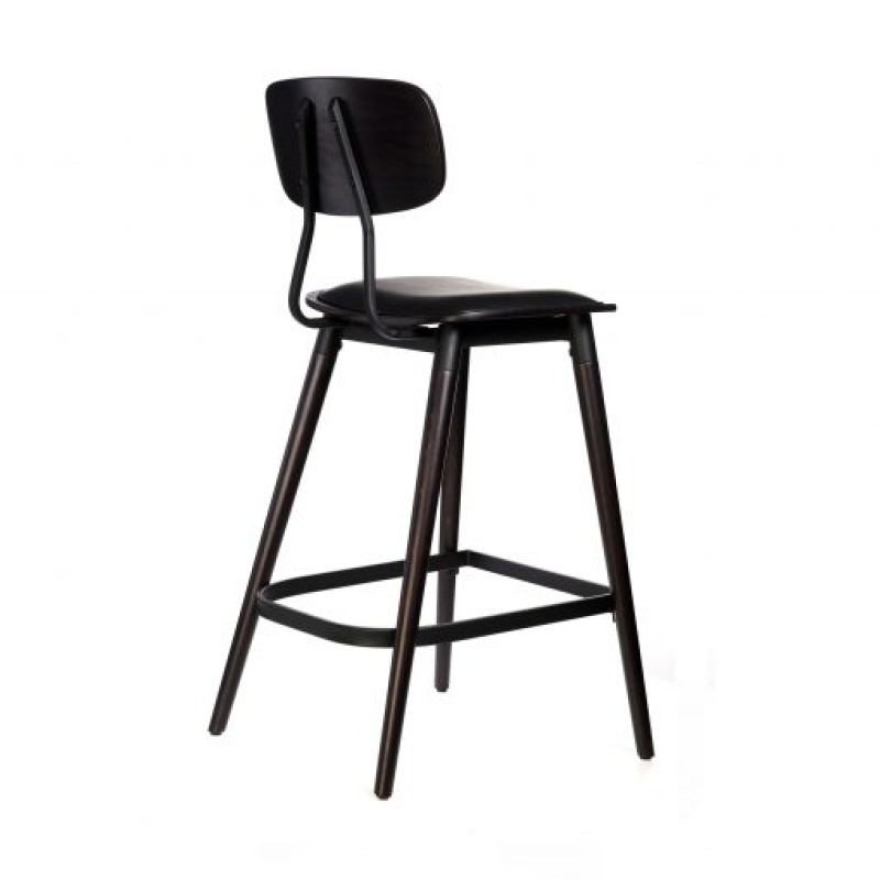 Felix Bar Stool Padded Seat & Back - Image 4