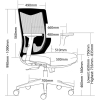 gibbs executive mesh office chair