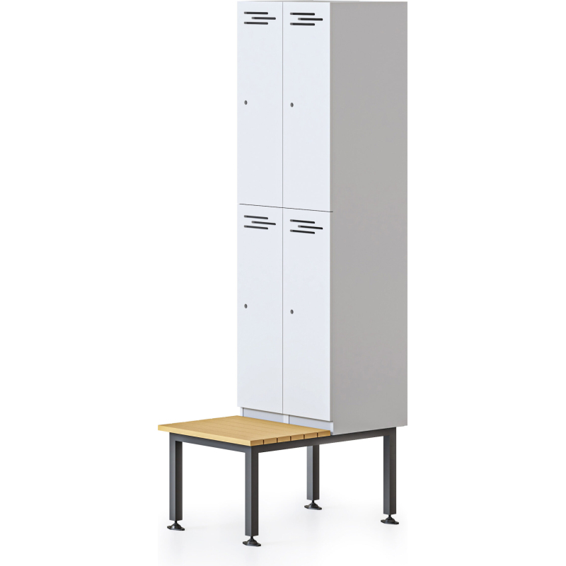 locker seat stand