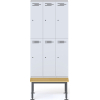 locker seat stand
