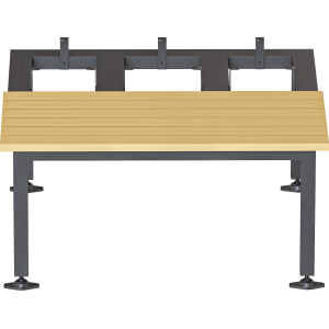 locker seat stand