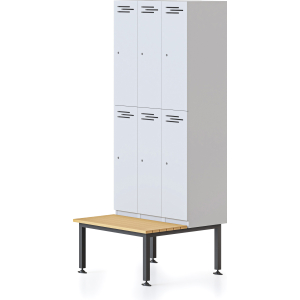 locker seat stand