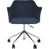coogee arm chair castor base aluminium