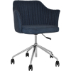 coogee arm chair castor base aluminium