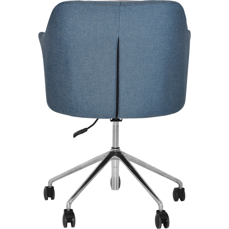 coogee arm chair castor base aluminium