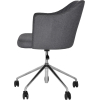 coogee arm chair castor base aluminium