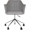 coogee arm chair castor base aluminium