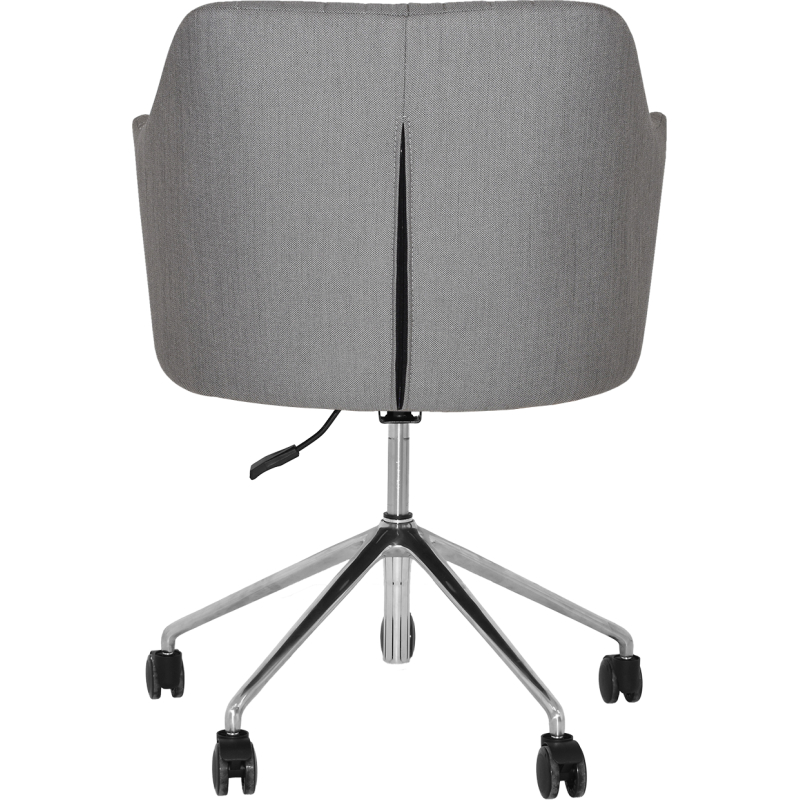 coogee arm chair castor base aluminium