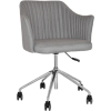 coogee arm chair castor base aluminium