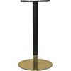tivoli bar base brass + black brass collar 450mm disc