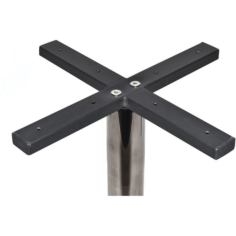 prague coffee table base 450mm disc s/s