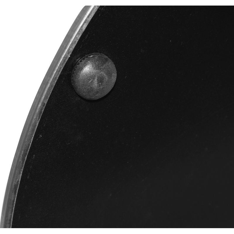 prague coffee table base 450mm disc s/s