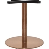 rome coffee table base 450mm disc copper