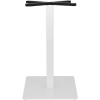 porto table base 450mm square white