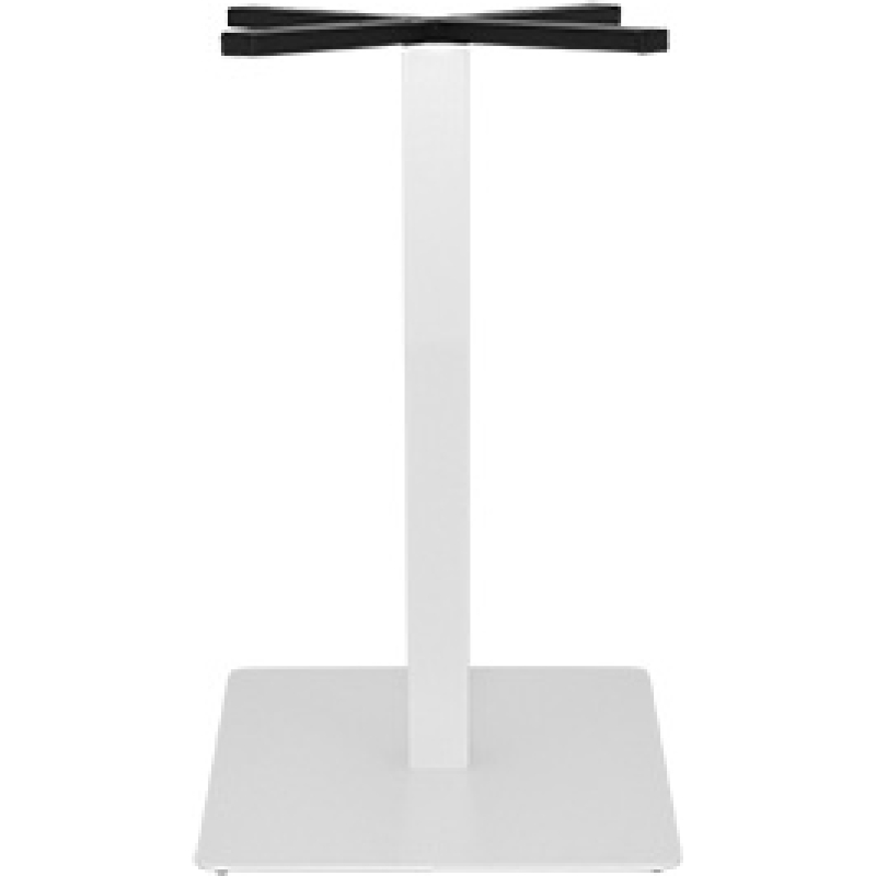 porto table base 450mm square white