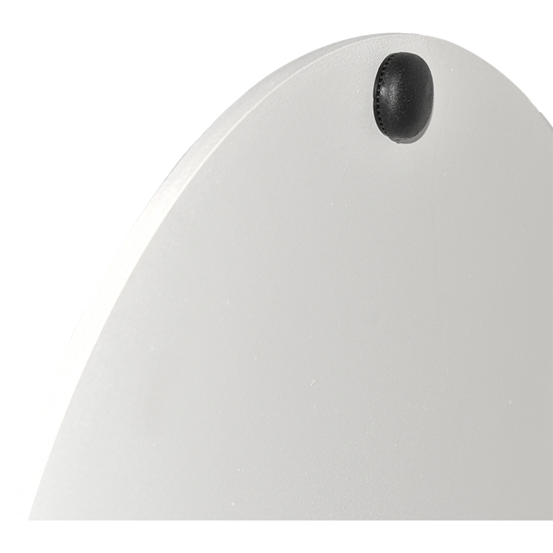 porto xl table base 720mm disc 700h white