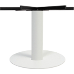 Porto XL Table Base 720mm Disc 700H White