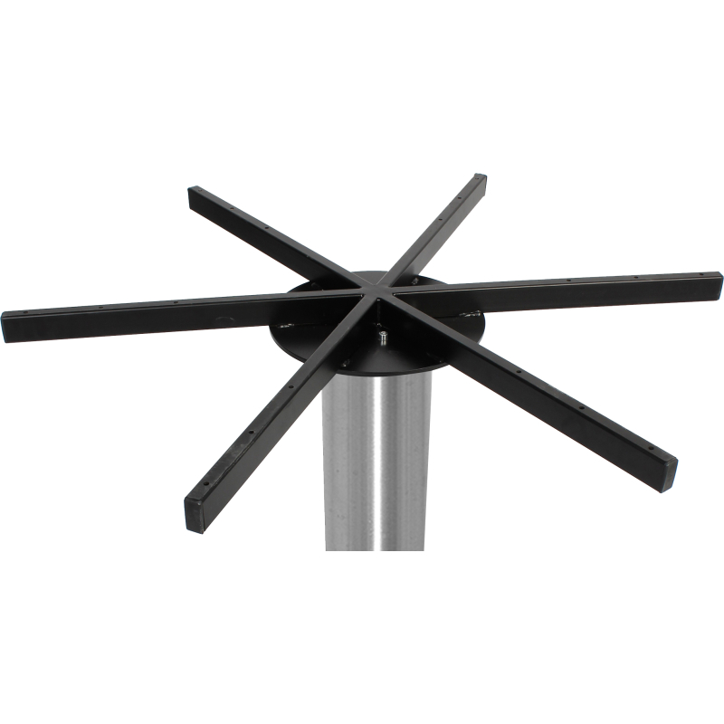 prague table base 720mm xl disc s/s 730h