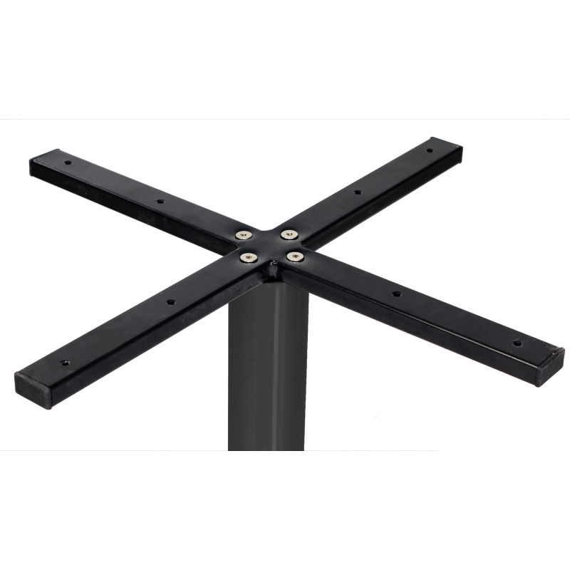 tivoli table base brass + black brass collar 720mm disc